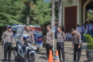 Polres Jember Maksimalkan Program Road Safety Edukasi Keselamatan Berlalulintas Bagi Pelajar dan Santri