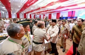 Presiden Prabowo Tegaskan Komitmen Bangun Bangsa dan Pendidikan dalam Halal Bihalal Bersama Purnawirawan TNI-POLRI