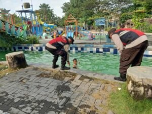 Libur Panjang, Polsek Krian Tingkatkan Pengawasan di Tempat Wisata