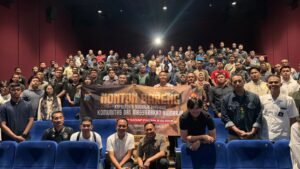 Kapolresta Sidoarjo Nonton Bareng Masyarakat Film Sayap-Sayap Patah 2