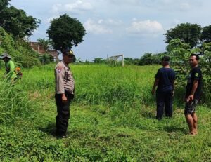 Polsek Tanggulangin dan Warga Siapkan Lahan Jagung Dukung Program Ketahanan Pangan 