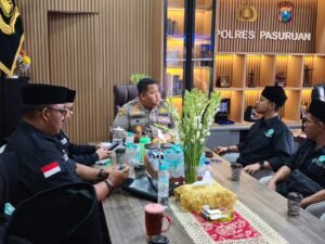 Kapolres Gandeng Pagar Nusa Bangil Jaga Kondusivitas Pasuruan