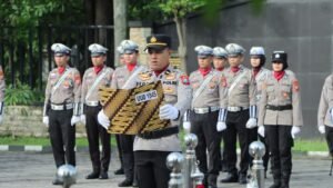 Polres Nganjuk Gelar Upacara Hari Kebangkitan Nasional, Kapolres Tekankan Semangat Pengabdian