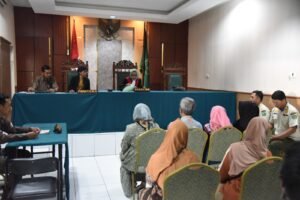 19 Orang PKL Jalani Sidang Tipiring