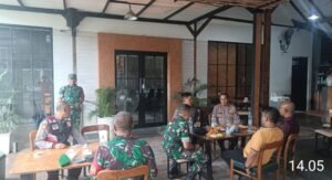 TNI, Polri dan Satpol PP Kompak Bahas Kamtibmas 