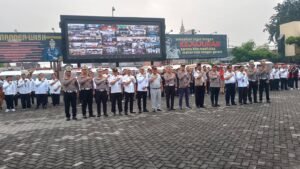 Komitmen dan Deklarasi Road Safety di Polresta Sidoarjo 