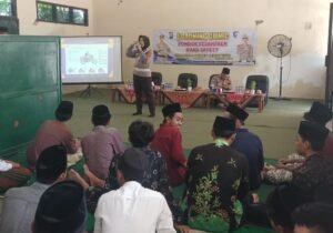 Sambut Hari Bhayangkara ke – 79, Polres Kediri Kota Gelar Coaching Clinic di Ponpes