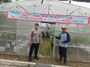 Polsek Gedangan Apresiasi Semangat Kelompok Tani Desa Bangah dalam Program P2B dan P2L