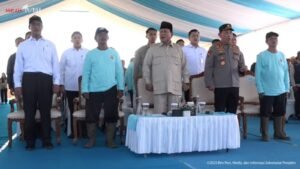 Presiden Prabowo: Kapolri, Panglima, hingga Para Menteri Tokoh Patriotik Wujudkan Swasembada Pangan