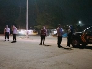 Polsek Jabon Laksanakan Patroli Malam Takbir Idul Adha 1446 H