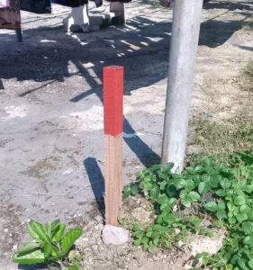 Patok Lahan Milik Abah B Dicabut Oknum Tak Bertanggung Jawab