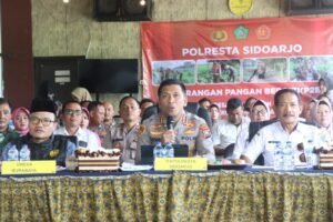 Desa Ponokawan Krian, Ikuti Penilaian Lomba P2B Peringatan Hari Bhayangkara Ke-79