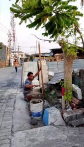 Pelapak Bumdes Wage Bikin Onar di atas Lahan Tanah Abah B