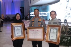 Polresta Sidoarjo Raih Tiga Penghargaan di Musrenbang Polri 2025