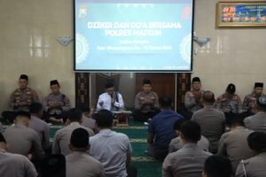Polres Madiun Gelar Dzikir dan Doa Bersama Peringati Hari Bhayangkara Ke-79 Tahun 2025