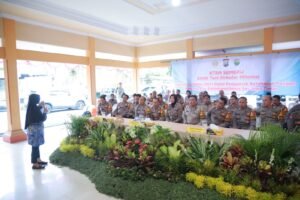 Bhabinkamtibmas Polresta Sidoarjo Dukung Program KTSM , Sukseskan Ketahanan Pangan Polri TOT (Training of Trainer)