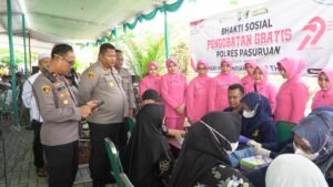 Peringati Tahun Baru Islam dan Hari Bhayangkara, Polres Pasuruan Gandeng Tokoh Lokal Gelar Khitan Massal