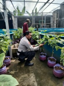 Kapolsek Sedati Optimalkan Patroli Sambang Desa Dukung Program Ketahanan Pangan Nasional