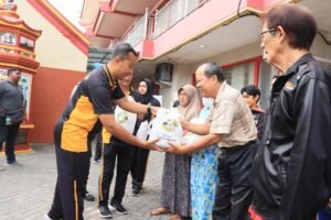 Hari Bhayangkara ke -79, Polres Kediri Kota Gelar Bakti Religi di Sejumlah Tempat Ibadah