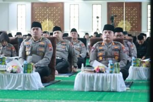 Dedikasi Untuk Indonesia Damai Polda Jatim Gelar Doa dan Zikir Bersama Sambut Hari Bhayangkara ke – 79