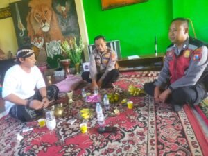 Kapolsek Krian Sambang Sesepuh PSHT Jelang Persiapan 1 Suro