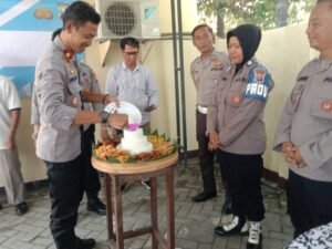 Tasyakuran Polsek Tanggulangin Peringati HUT Bhayangkara Polri ke 79, Polri Untuk Masyarakat 