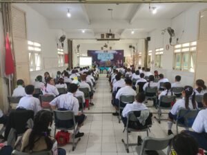 Polisi Edukasi Patuh Berlalu Lintas dan Bahaya Kenakalan Remaja di MPLS
