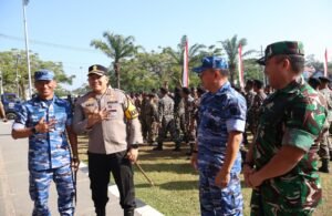 Forkopimda Hadiri Apel Bersama Tahun Baru Hijriah 1447 H Dan Peringatan Hari Bakti TNI AU Ke-78 Di Blitar
