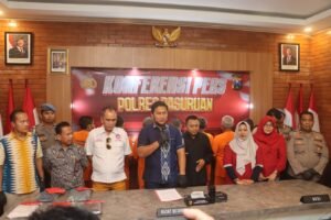 Polres Pasuruan Reales Kasus Asusila di Tutur, 7 Orang Ditetapkan Sebagai Tersangka