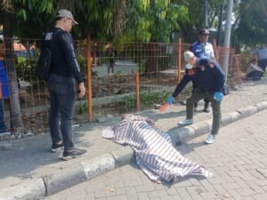 Orang Meninggal Mendadak di Terminal Purabaya, Polsek Waru Respon Cepat Laporan Masyarakat