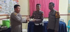 Polsek Gedangan Gelar Tasyakuran Kenaikan Pangkat Ketiga Personel 