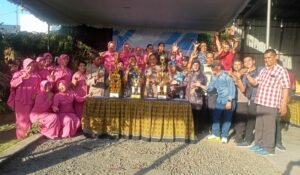 Polsek Krian Peringati HUT Bhayangkara ke-79 di PANDAWA Ponokawan, Kapolsek Pimpin Langsung Acara dan Berikan Cinderamata kepada Anggota Purna Tugas