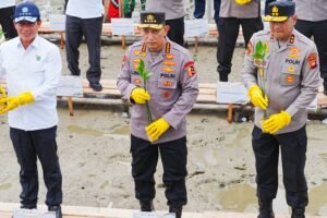 Tanam Mangrove di Kalbar, Kapolri: Jaga Lingkungan untuk Masa Depan Anak-Cucu Kita