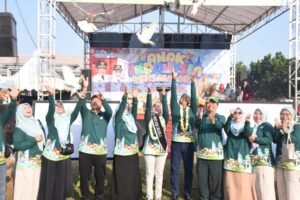 Peringati Hari Anak Nasional, Bunda PAUD se Kabupaten Sidoarjo Deklarasikan 1 Tahun PAUD Pra SD