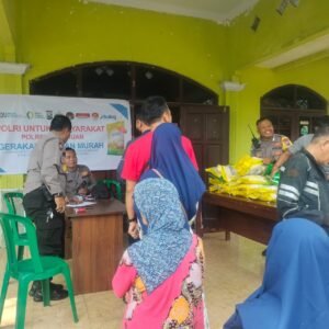 Polres Pasuruan Gelorakan Pasar Murah di 17 Polsek untuk Bantu Ekonomi Warga
