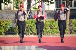 Polresta Sidoarjo Gelar Upacara Hari Kemerdekaan RI Ke-80