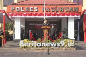 Upacara HUT ke-80 RI, Pesan Kapolres Pasuruan: Jaga Persatuan dan Keamanan Bangsa