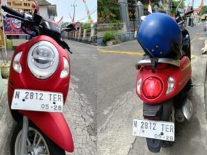 TELAH KEHILANGAN STNK SEPEDA MOTOR HONDA SCOOPY DI MOJOTENGAH, SUKOREJO PASURUAN