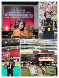 Polwan Polres Pasuruan Raih Penghargaan Nasional atas Prestasi di Cabang Pencak Silat