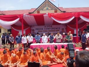 Polres Pasuruan Gelar Press Coference Sukses Ungkap Jaringan Kampung Narkoba dan TPPU Rp 3 Miliar