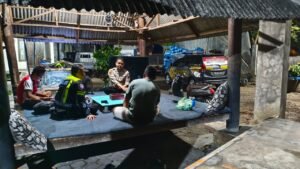 Polsek Wonoayu Ajak Warga Giatkan Poskamling Guna Cegah Gangguan Kamtibmas