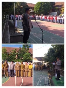 Kapolsek Prigen Jadi Komandan Upacara di SMKN 1 Prigen, Ajak Siswa Cegah Kenakalan Remaja dan Jauhi Narkoba