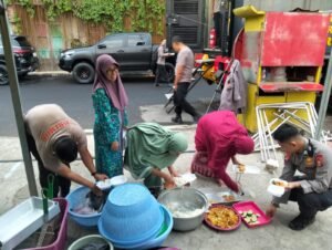 Polda Jatim Dirikan Dapur Lapangan di Ponpes Al Khoziny Sidoarjo
