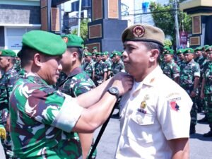 Dandim 0808/Blitar Lantik 68 Prajurit Naik Pangkat, Tegaskan Pentingnya Dedikasi Dan Doa