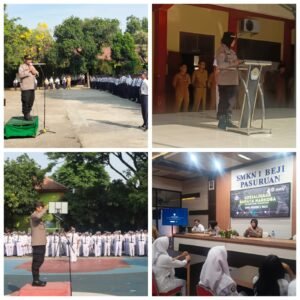 Satbinmas Polres Pasuruan Lakukan “Go To School Cooling System” untuk Cegah Pelajar Terlibat Tindak Pidana