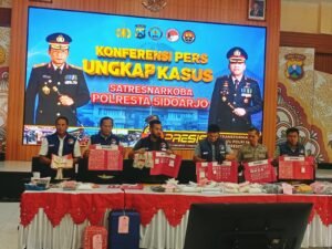 POLRESTA SIDOARJO UNGKAP 65 KASUS NARKOBA, SELAMATKAN RIBUAN JIWA DARI PENYALAHGUNAAN NARKOTIKA