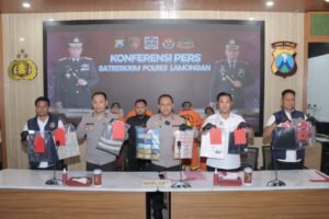 Polres Lamongan Berhasil Amankan Komplotan Ganjal ATM Lintas Provinsi, Pelaku Belajar dari YouTube