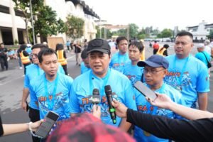 Transmigrasi Yogja Fun Run, Wamen Viva Yoga: Badan Sehat Modal Berkarya Bagi Nusa dan Bangsa
