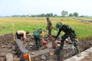 Satgas TMMD Kodim 0816/Sidoarjo Kebut Rampungkan 100% Sumur Bor di Kedondong: Wujud Nyata Harapan Baru bagi Petani