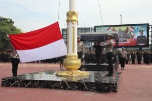 Polresta Sidoarjo Gelar Upacara Sumpah Pemuda Ke-97